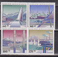 Германия, Олимпийские стадионы 1993, 4 марки-миниатюра